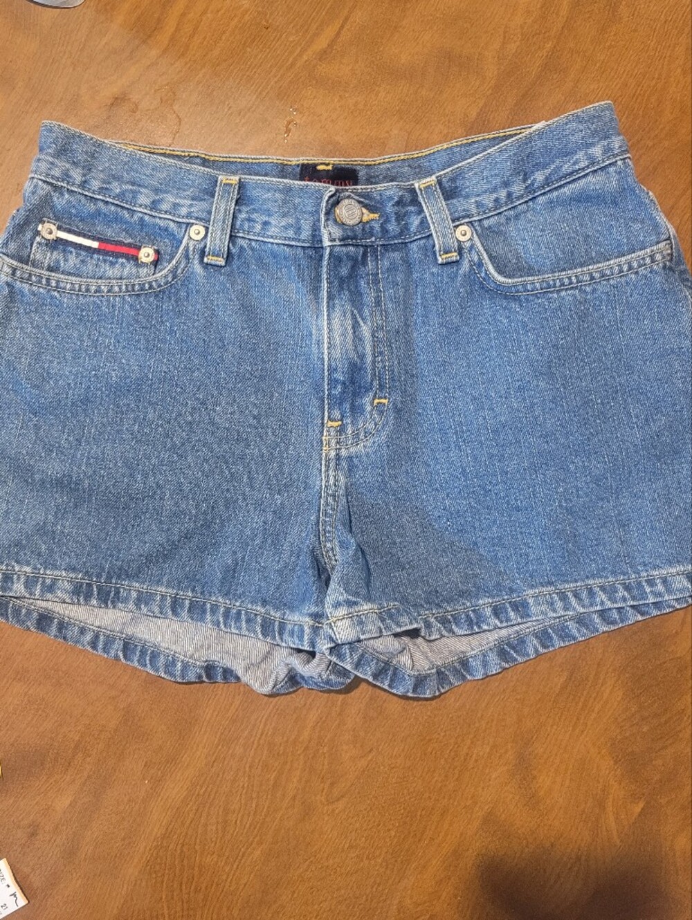 Tommy Hilfiger Blue Denim Women's Shorts